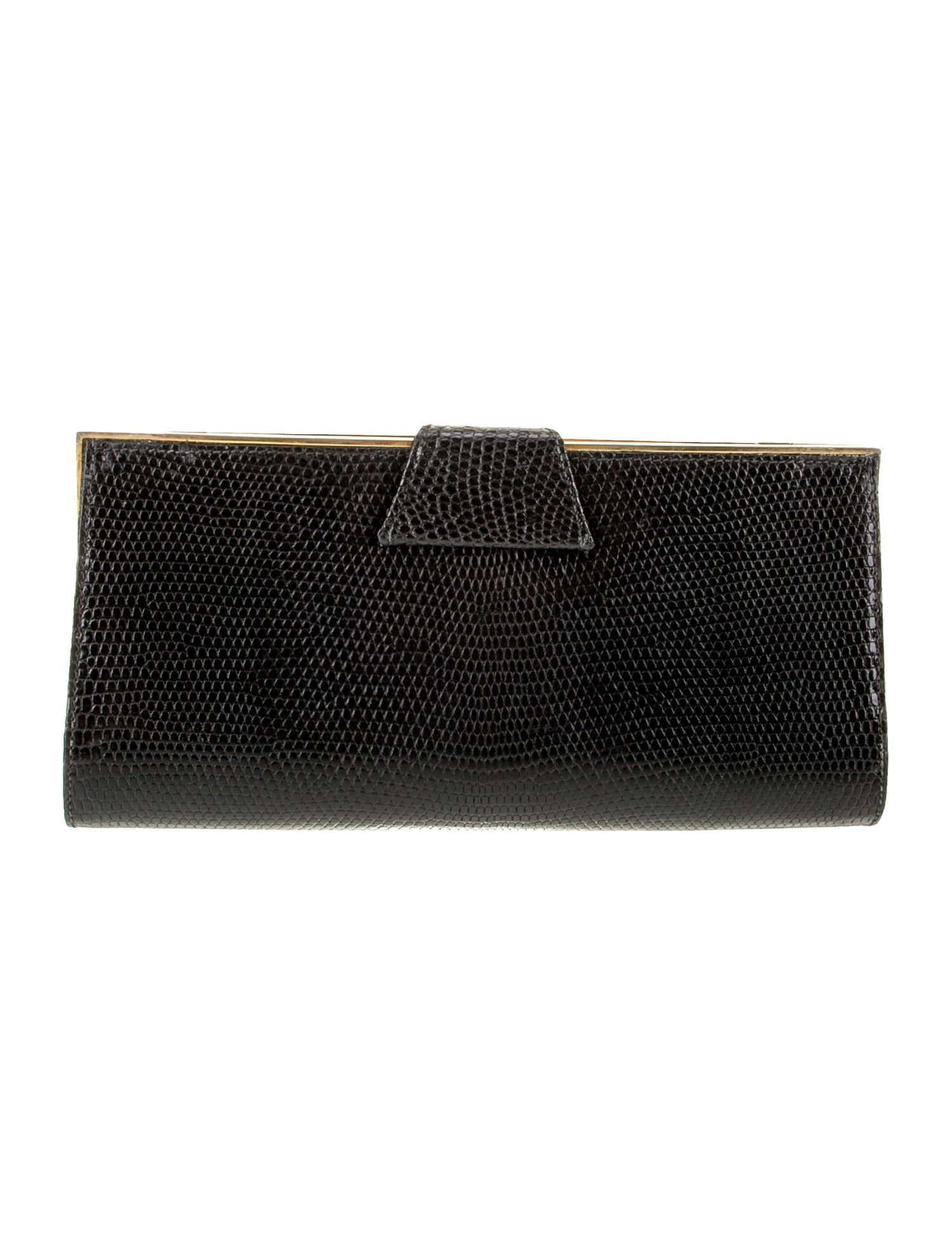 Gucci Embossed Leather Clutch